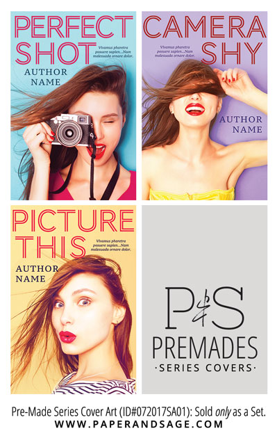 PreMade Series Covers ID#072017SA01 (Perfect Shot Trilogy, Only Sold as a Set)