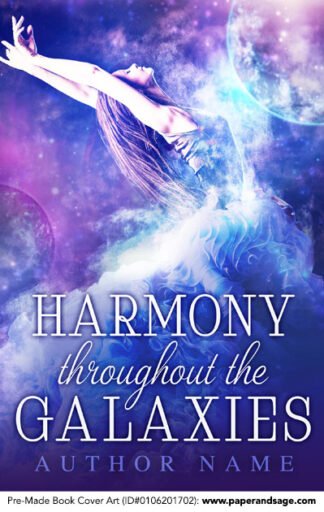 Pre-Made Book Cover ID#0106201702 (Harmony Throughout The Galaxies)