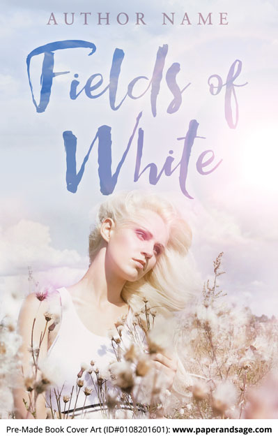 Pre-Made Book Cover ID#0108201601 (Fields of White)