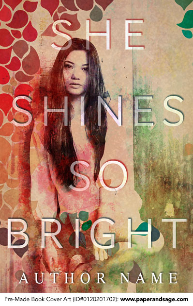 Pre-Made Book Cover ID#0120201702 (She Shines So Bright)