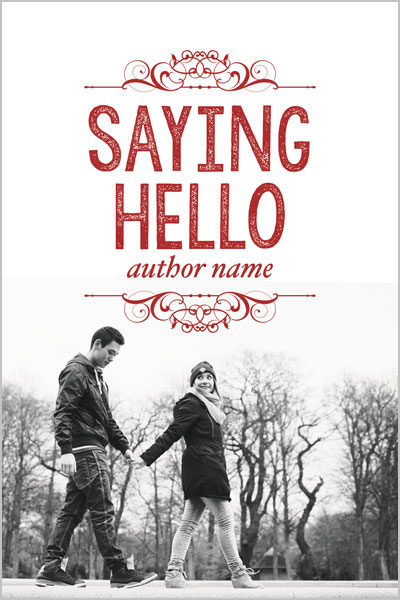 Pre-Made Book Cover ID#0123201502 (Saying Hello)