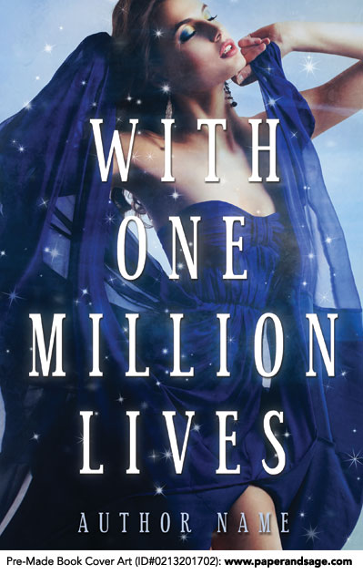 Pre-Made Book Cover ID#0213201702 (With One Million Lives)