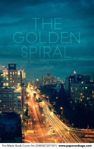 Pre-Made Book Cover ID#0407201501 (The Golden Spiral)