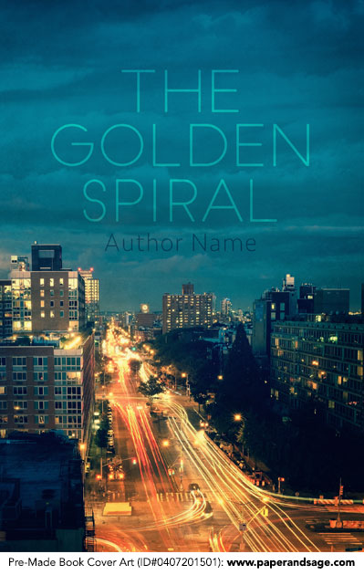 Pre-Made Book Cover ID#0407201501 (The Golden Spiral)