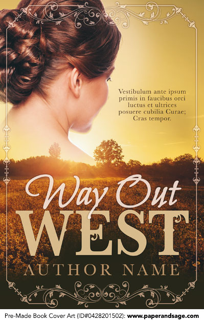 Pre-Made Book Cover ID#0428201502 (Way Out West)