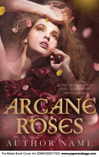 Pre-Made Book Cover ID#0428201702 (Arcane Roses)