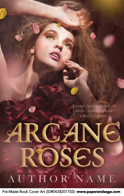 Pre-Made Book Cover ID#0428201702 (Arcane Roses)