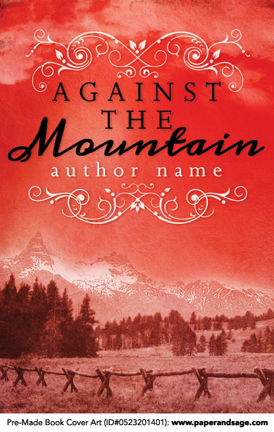 Pre-Made Book Cover ID#0523201401 (Against the Mountain)