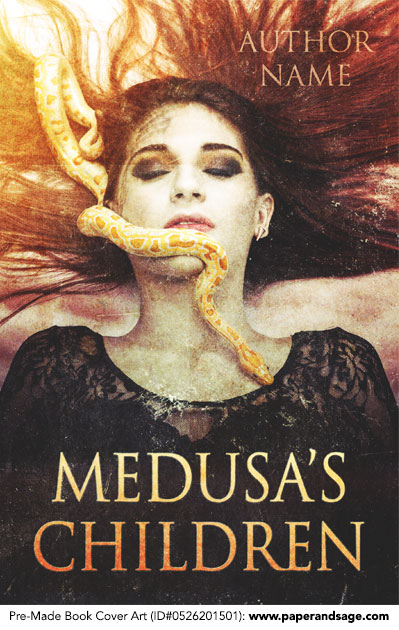 Pre-Made Book Cover ID#0526201501 (Medusa's Children)