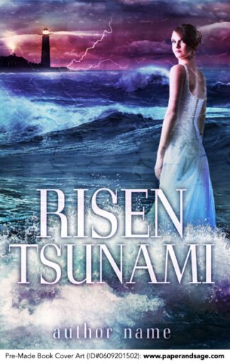 Pre-Made Book Cover ID#0609201502 (Risen Tsunami)