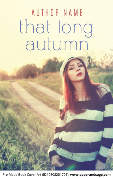 Pre-Made Book Cover ID#0808201701 (That Long Autumn)