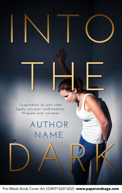 Pre-Made Book Cover ID#0916201602 (Into the Dark)