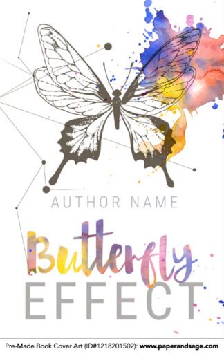 Pre-Made Book Cover ID#1218201502 (Butterfly Effect)