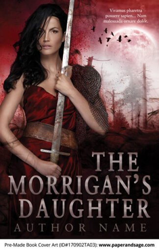 Pre-Made Book Cover ID#170902TA03 (The Morrigan's Daughter)