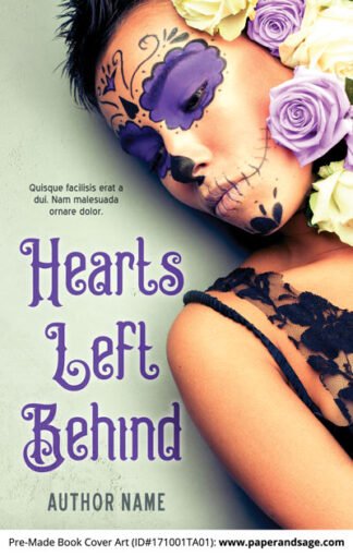 Pre-Made Book Cover ID#171001TA01 (Hearts Left Behind)