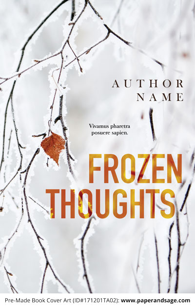 Pre-Made Book Cover ID#171202TA01 (Frozen Thoughts)