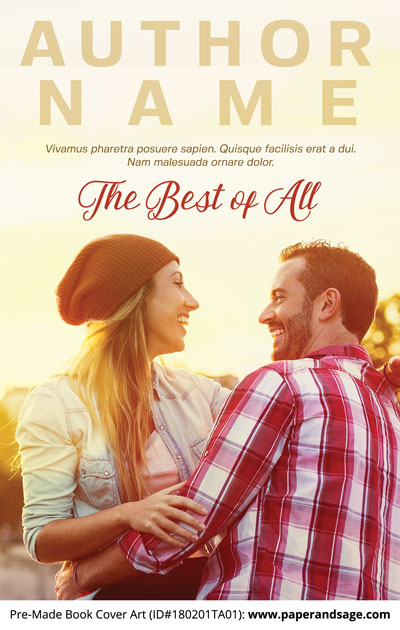 Pre-Made Book Cover ID#180201TA01 (The Best of All)