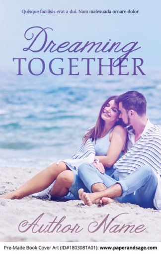 Pre-Made Book Cover ID#180308TA01 (Dreaming Together)