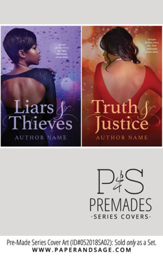 PreMade Series Covers ID#052018SA02 (Liars & Thieves Series, Only Sold as a Set)