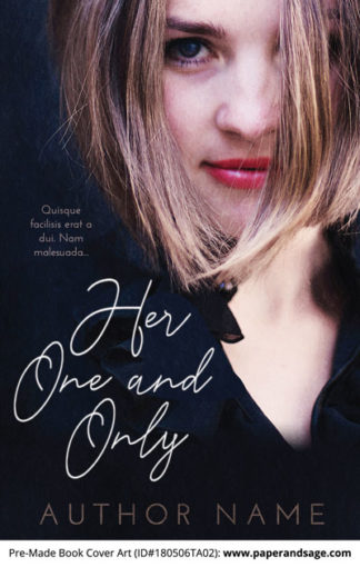 Pre-Made Book Cover ID#180506TA02 (Her One and Only)