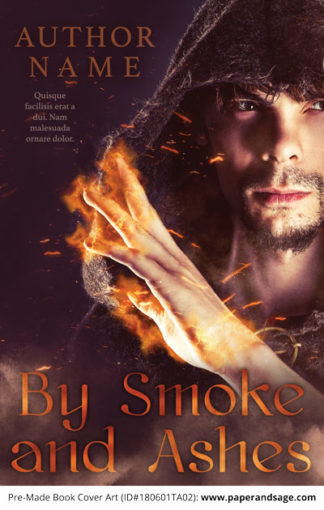 Pre-Made Book Cover ID#180601TA02 (By Smoke and Ashes)