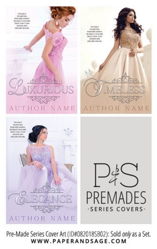 PreMade Series Covers ID#082018SB02 (Luxurious Series, Only Sold as a Set)