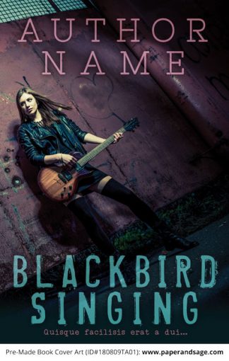 Pre-Made Book Cover ID#180809TA01 (Blackbird Singing)