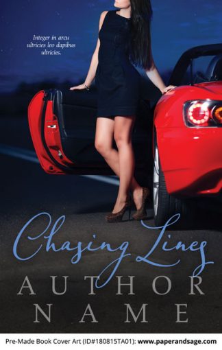 Pre-Made Book Cover ID#180815TA01 (Chasing Lines)