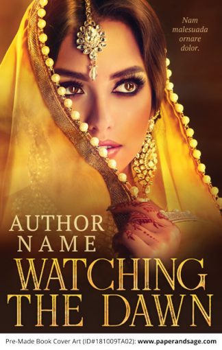 Pre-Made Book Cover ID#181009TA02 (Watching the Dawn)