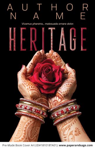 Pre-Made Book Cover ID#181018TA01 (Heritage)