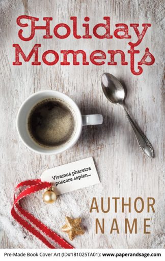 Pre-Made Book Cover ID#181025TA01 (Holiday Moments)