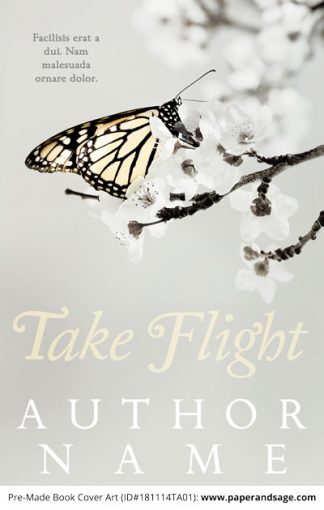 Pre-Made Book Cover ID#181114TA01 (Take Flight)