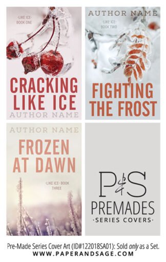 PreMade Series Covers ID#122018SA01 (Like Ice Trilogy, Only Sold as a Set)