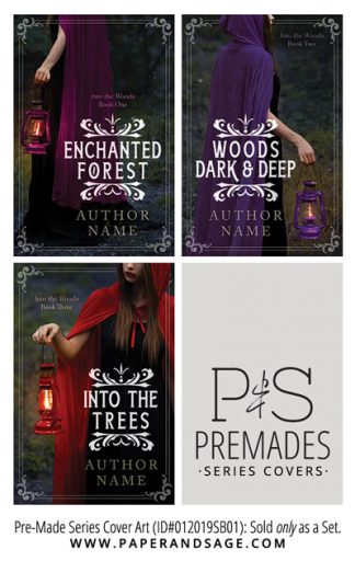 PreMade Series Covers ID#012019SB01 (Into the Woods, Only Sold as a Set)