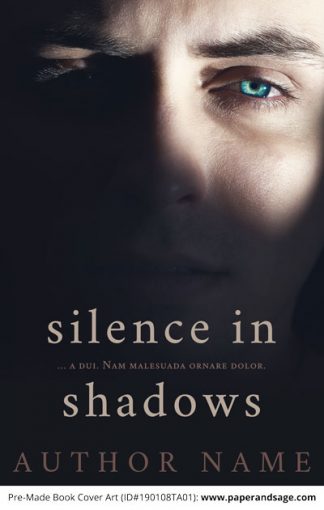 Pre-Made Book Cover ID#190108TA01 (Silence in Shadows)