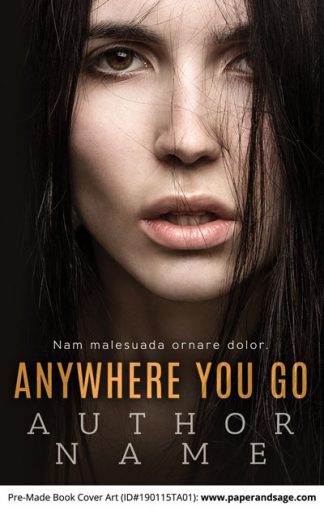 Pre-Made Book Cover ID#190115TA01 (Anywhere You Go)