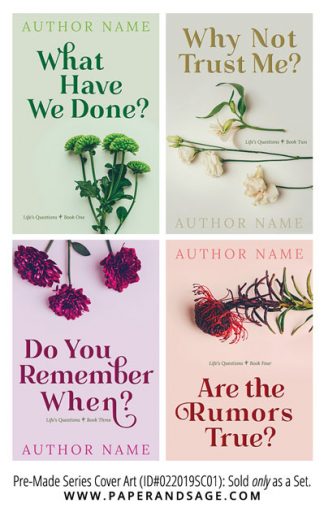 PreMade Series Covers ID#022019SC01 (Life's Questions Series, Only Sold as a Set)