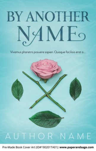 Pre-Made Book Cover ID#190201TA01 (By Another Name)