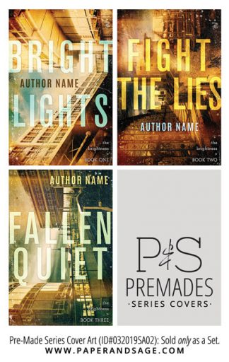 PreMade Series Covers ID#032019SA02 (The Brightness Series, Only Sold as a Set)
