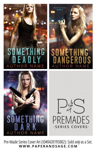 PreMade Series Covers ID#042019SB02 (Something Deadly, Only Sold as a Set)