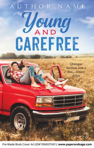 Pre-Made Book Cover ID#190403TA01 (Young and Carefree)