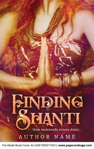 Pre-Made Book Cover ID#190501TA01 (Finding Shanti)