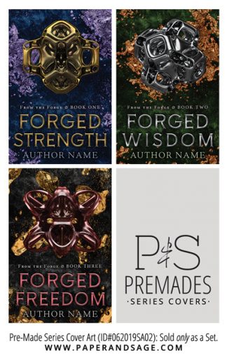 PreMade Series Covers ID#062019SA02 (From the Forge, Only Sold as a Set)