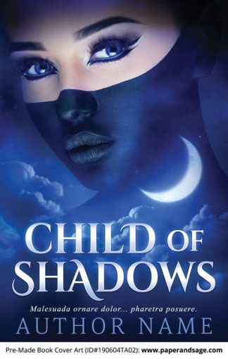 Pre-Made Book Cover ID#190604TA02 (Child of Shadows)