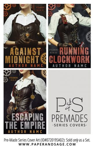 PreMade Series Covers ID#072019SA02 (Steamers Series, Only Sold as a Set)