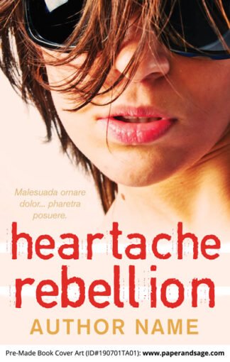 Pre-Made Book Cover ID#190701TA01 (Heartache Rebellion)