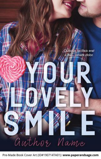 Pre-Made Book Cover ID#190714TA01 (Your Lovely Smile)