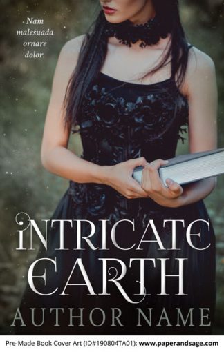 Pre-Made Book Cover ID#190804TA01 (Intricate Earth)