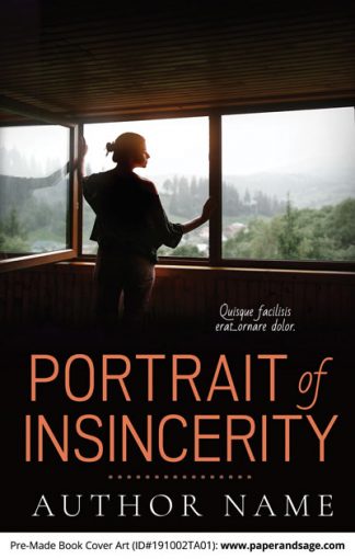 Pre-Made Book Cover ID#191002TA01 (Portrait of Insincerity)