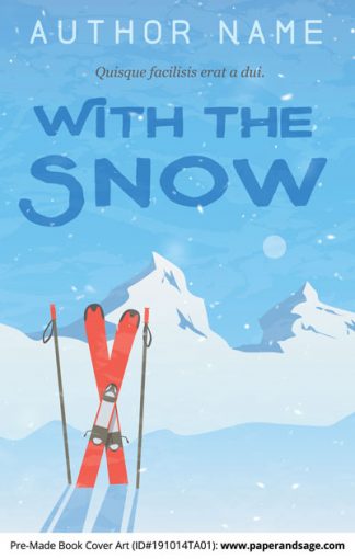 Pre-Made Book Cover ID#191014TA01 (With the Snow)
